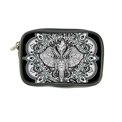 Ornate Hindu Elephant  Coin Purse by Valentinaart