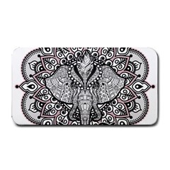 Ornate Hindu Elephant  Medium Bar Mats by Valentinaart