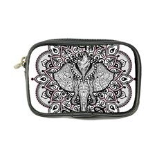 Ornate Hindu Elephant  Coin Purse by Valentinaart