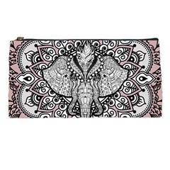 Ornate Hindu Elephant  Pencil Cases by Valentinaart