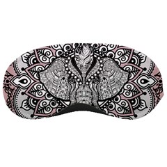 Ornate Hindu Elephant  Sleeping Masks by Valentinaart