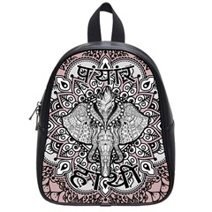 Ornate Hindu Elephant  School Bag (small) by Valentinaart