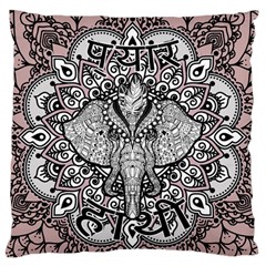 Ornate Hindu Elephant  Standard Flano Cushion Case (one Side) by Valentinaart