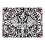 Ornate Hindu Elephant  Double Sided Flano Blanket (Mini)  35 x27  Blanket Front