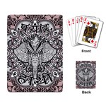 Ornate Hindu Elephant  Playing Card Back