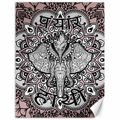 Ornate Hindu Elephant  Canvas 12  X 16   by Valentinaart