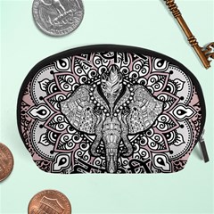 Ornate Hindu Elephant  Accessory Pouches (large)  by Valentinaart