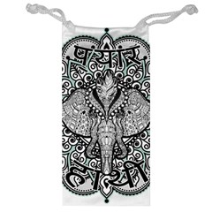 Ornate Hindu Elephant  Jewelry Bags