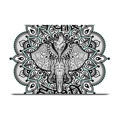 Ornate Hindu Elephant  Plate Mats by Valentinaart