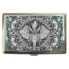 Ornate Hindu Elephant  Cigarette Money Cases by Valentinaart