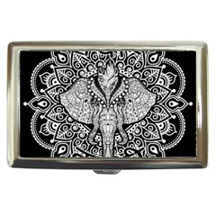 Ornate Hindu Elephant  Cigarette Money Cases