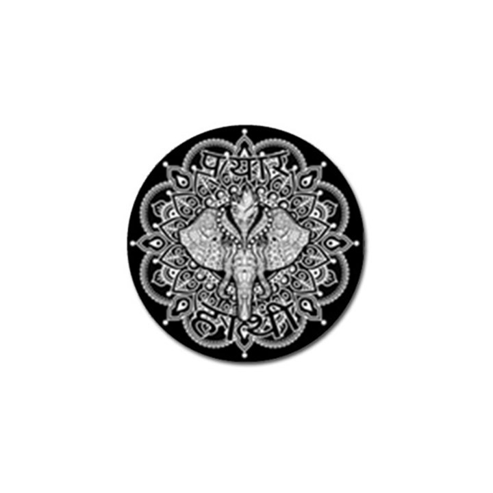 Ornate Hindu Elephant  Golf Ball Marker