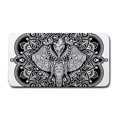 Ornate Hindu Elephant  Medium Bar Mats by Valentinaart