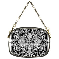 Ornate Hindu Elephant  Chain Purses (two Sides)  by Valentinaart