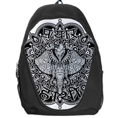 Ornate Hindu Elephant  Backpack Bag by Valentinaart