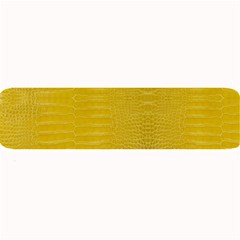 Yellow Alligator Skin Large Bar Mats by LoolyElzayat