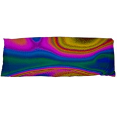 Colorful Waves Body Pillow Case (dakimakura) by LoolyElzayat