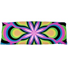 Colorful Feathers Mandala Body Pillow Case (dakimakura)