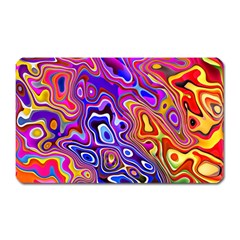 Colorful Texture                                      Magnet (rectangular) by LalyLauraFLM