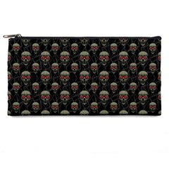 Skulls Motif Pattern Pencil Cases