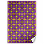 Purple Yellow Swirl Pattern Canvas 20  x 30   19.62 x28.9  Canvas - 1