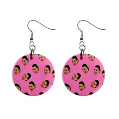 Crying Kim Kardashian Mini Button Earrings by Valentinaart