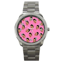 Crying Kim Kardashian Sport Metal Watch by Valentinaart