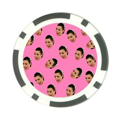 Crying Kim Kardashian Poker Chip Card Guard (10 Pack) by Valentinaart