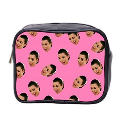 Crying Kim Kardashian Mini Toiletries Bag 2-side by Valentinaart