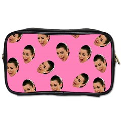 Crying Kim Kardashian Toiletries Bags by Valentinaart