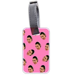 Crying Kim Kardashian Luggage Tags (two Sides) by Valentinaart