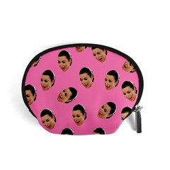 Crying Kim Kardashian Accessory Pouches (small)  by Valentinaart