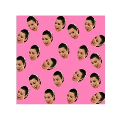 Crying Kim Kardashian Small Satin Scarf (square) by Valentinaart