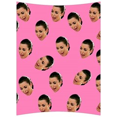 Crying Kim Kardashian Back Support Cushion by Valentinaart