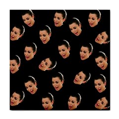 Crying Kim Kardashian Tile Coasters by Valentinaart