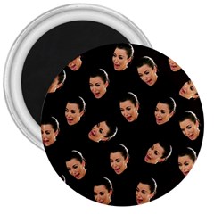 Crying Kim Kardashian 3  Magnets by Valentinaart