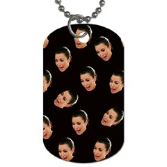 Crying Kim Kardashian Dog Tag (two Sides) by Valentinaart