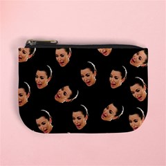 Crying Kim Kardashian Mini Coin Purses by Valentinaart