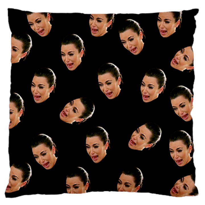 Crying Kim Kardashian Large Cushion Case (One Side)