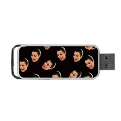 Crying Kim Kardashian Portable Usb Flash (one Side) by Valentinaart