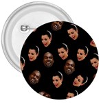 Crying Kim Kardashian 3  Buttons Front