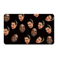 Crying Kim Kardashian Magnet (rectangular) by Valentinaart