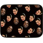 Crying Kim Kardashian Double Sided Fleece Blanket (Mini)  35 x27  Blanket Back