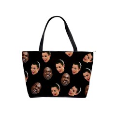 Crying Kim Kardashian Shoulder Handbags by Valentinaart