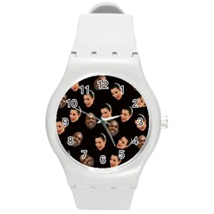 Crying Kim Kardashian Round Plastic Sport Watch (m) by Valentinaart