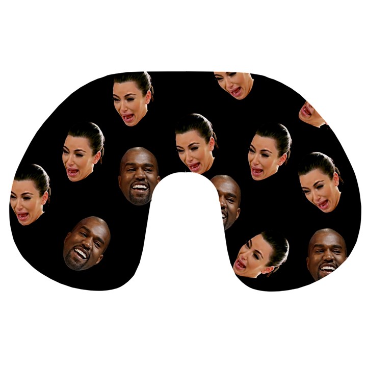 Crying Kim Kardashian Travel Neck Pillows