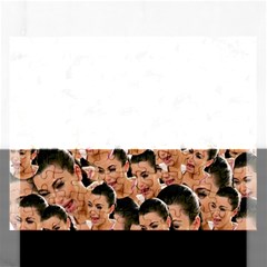 Crying Kim Kardashian Rectangular Jigsaw Puzzl by Valentinaart