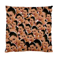 Crying Kim Kardashian Standard Cushion Case (two Sides) by Valentinaart