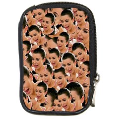 Crying Kim Kardashian Compact Camera Cases by Valentinaart