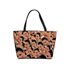 Crying Kim Kardashian Shoulder Handbags by Valentinaart